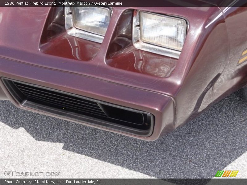 Montreux Maroon / Oyster/Carmine 1980 Pontiac Firebird Esprit