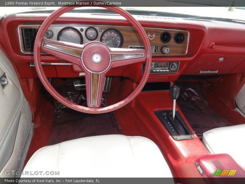 Montreux Maroon / Oyster/Carmine 1980 Pontiac Firebird Esprit