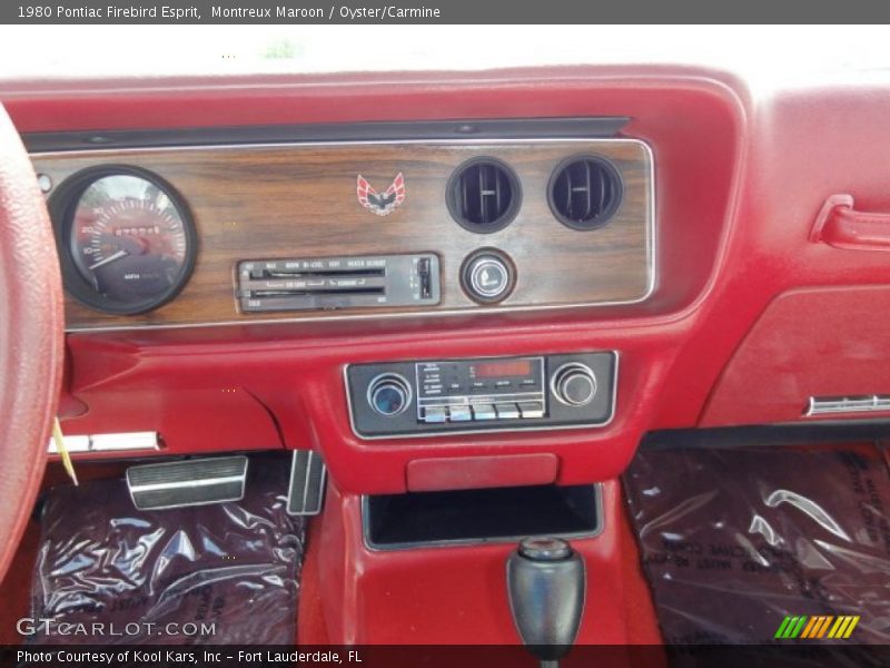 Montreux Maroon / Oyster/Carmine 1980 Pontiac Firebird Esprit