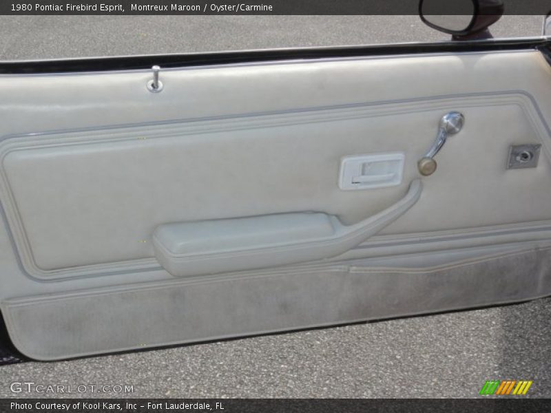 Montreux Maroon / Oyster/Carmine 1980 Pontiac Firebird Esprit