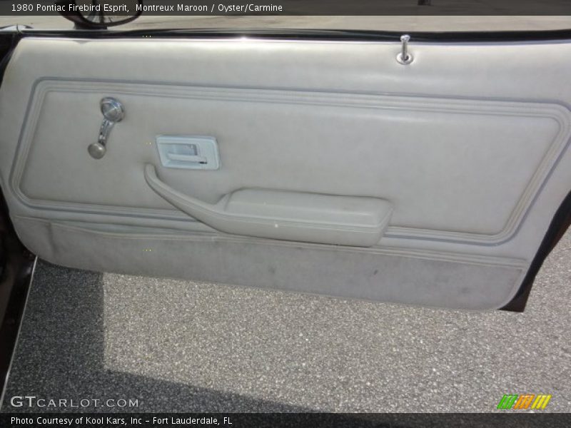 Montreux Maroon / Oyster/Carmine 1980 Pontiac Firebird Esprit