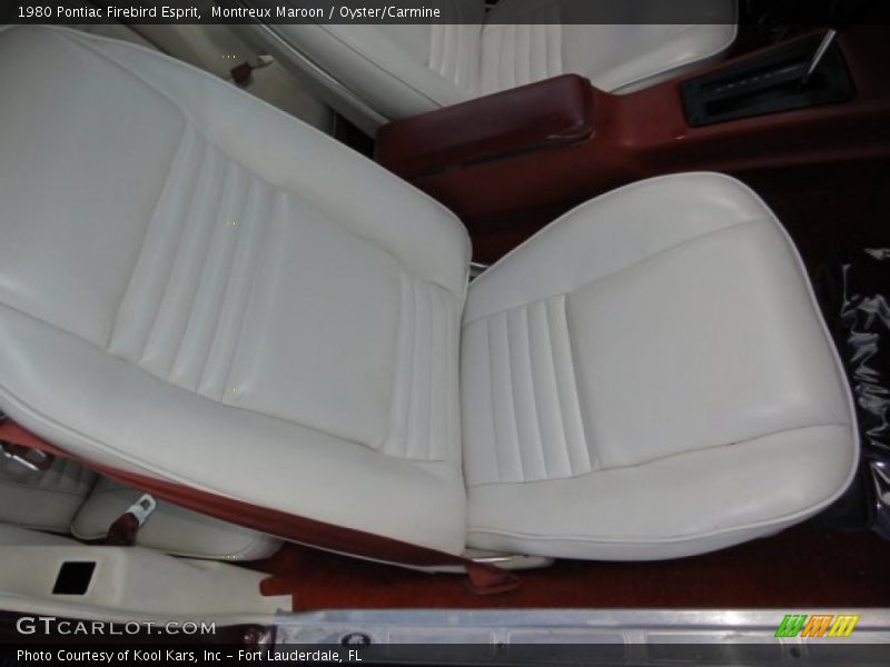 Montreux Maroon / Oyster/Carmine 1980 Pontiac Firebird Esprit