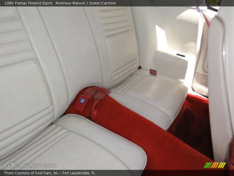 Montreux Maroon / Oyster/Carmine 1980 Pontiac Firebird Esprit