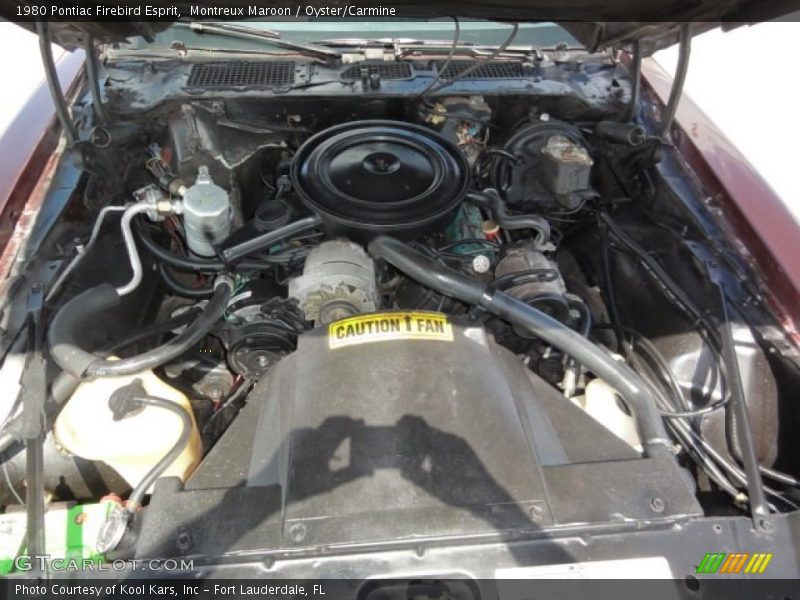 Montreux Maroon / Oyster/Carmine 1980 Pontiac Firebird Esprit