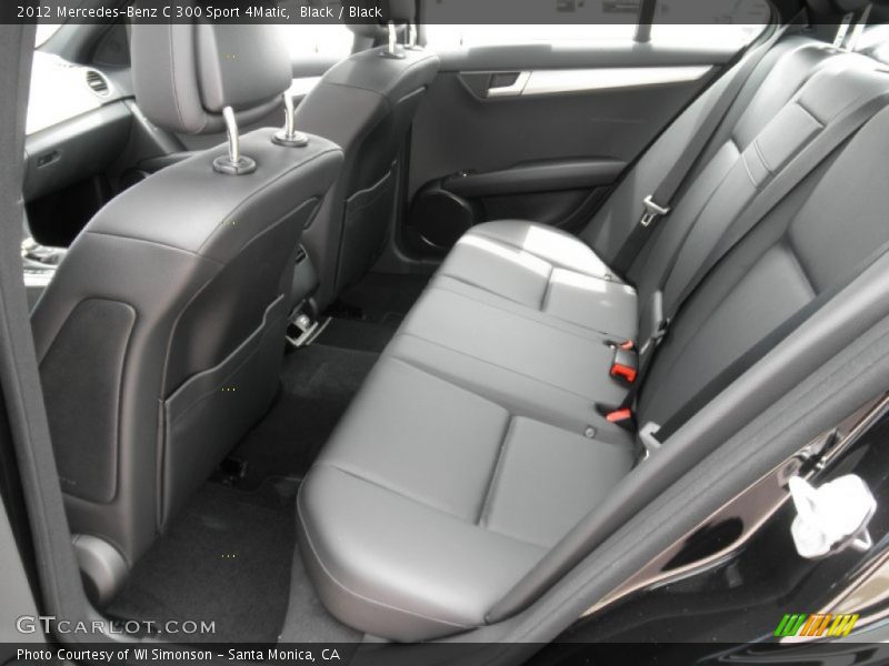 Black / Black 2012 Mercedes-Benz C 300 Sport 4Matic