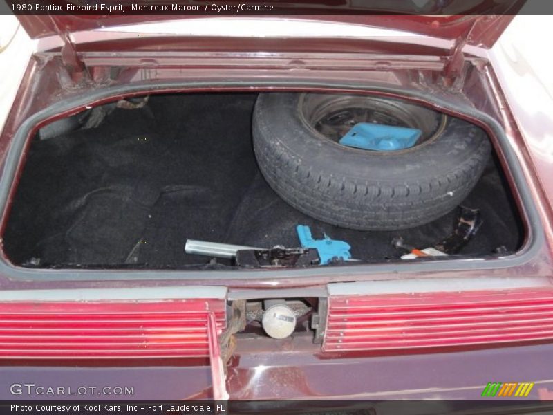 Montreux Maroon / Oyster/Carmine 1980 Pontiac Firebird Esprit
