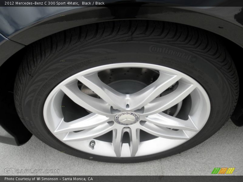 Black / Black 2012 Mercedes-Benz C 300 Sport 4Matic