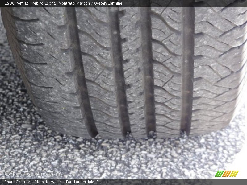 Montreux Maroon / Oyster/Carmine 1980 Pontiac Firebird Esprit