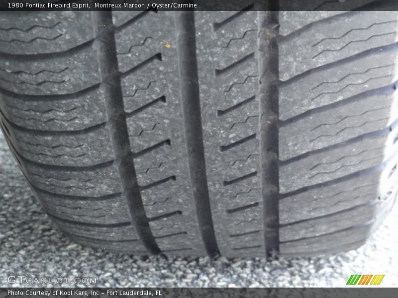 Montreux Maroon / Oyster/Carmine 1980 Pontiac Firebird Esprit