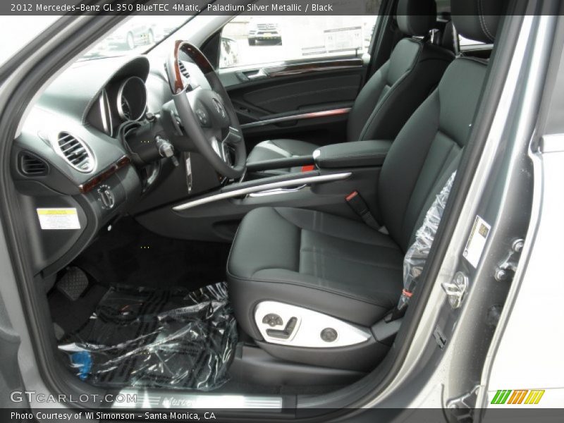 Paladium Silver Metallic / Black 2012 Mercedes-Benz GL 350 BlueTEC 4Matic