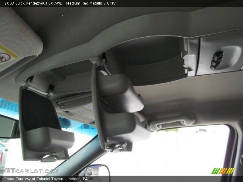 Medium Red Metallic / Gray 2003 Buick Rendezvous CX AWD