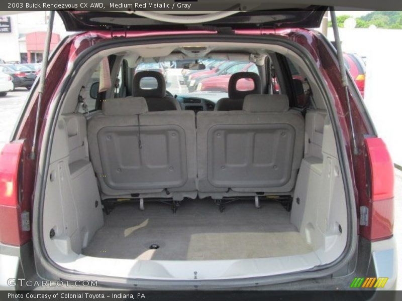 Medium Red Metallic / Gray 2003 Buick Rendezvous CX AWD
