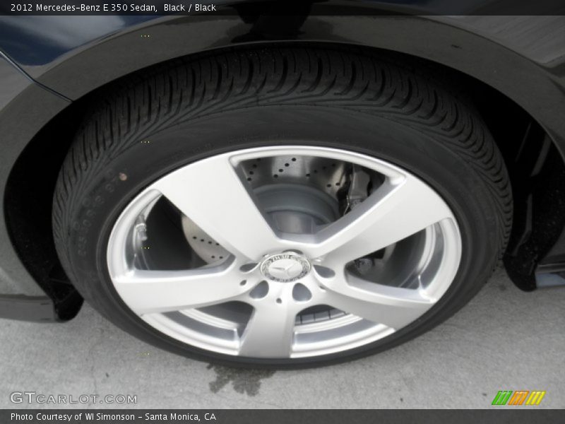 Black / Black 2012 Mercedes-Benz E 350 Sedan