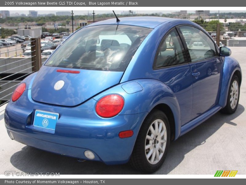 Blue Lagoon Metallic / Black 2005 Volkswagen New Beetle GLS TDI Coupe