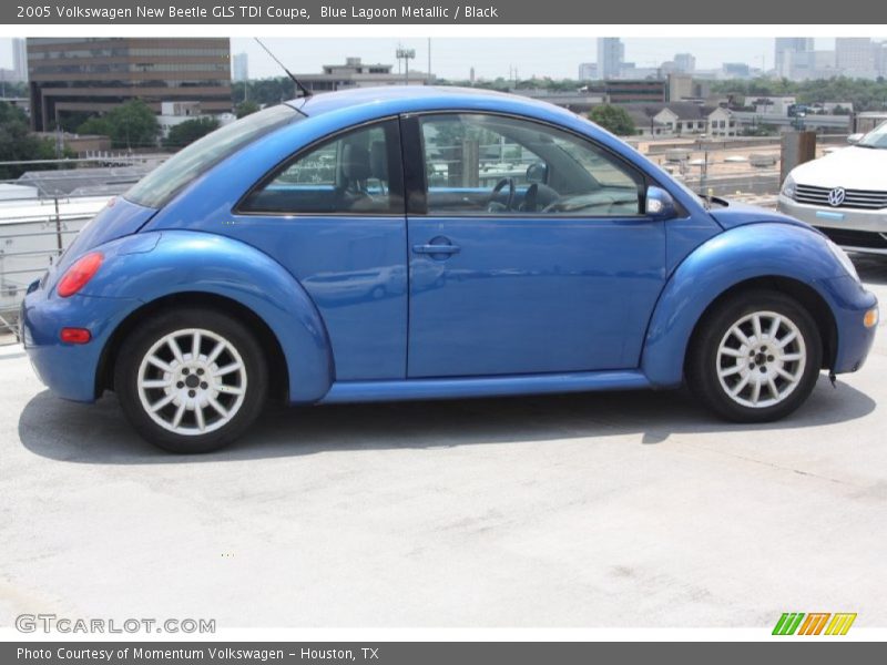Blue Lagoon Metallic / Black 2005 Volkswagen New Beetle GLS TDI Coupe