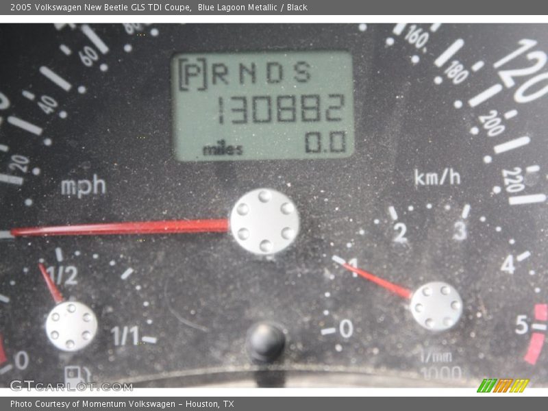 Blue Lagoon Metallic / Black 2005 Volkswagen New Beetle GLS TDI Coupe