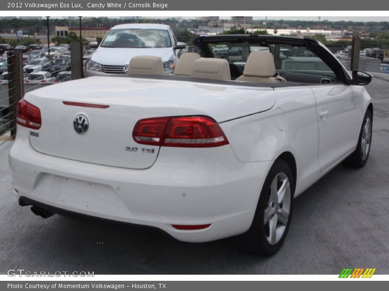 Candy White / Cornsilk Beige 2012 Volkswagen Eos Lux