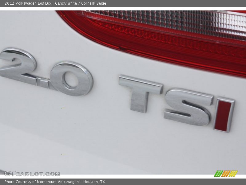 Candy White / Cornsilk Beige 2012 Volkswagen Eos Lux