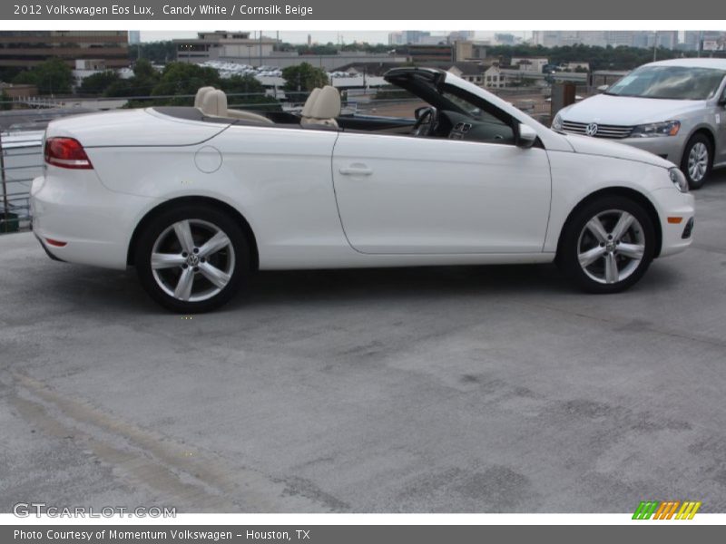 Candy White / Cornsilk Beige 2012 Volkswagen Eos Lux