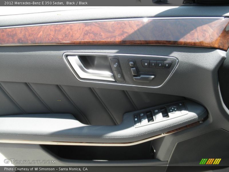 Black / Black 2012 Mercedes-Benz E 350 Sedan