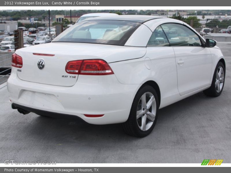Candy White / Cornsilk Beige 2012 Volkswagen Eos Lux