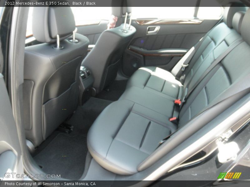 Black / Black 2012 Mercedes-Benz E 350 Sedan