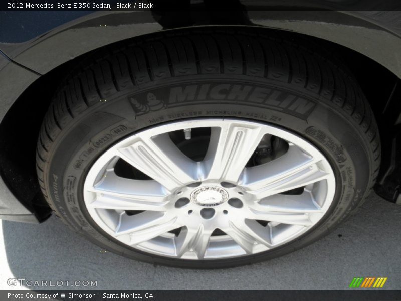 Black / Black 2012 Mercedes-Benz E 350 Sedan
