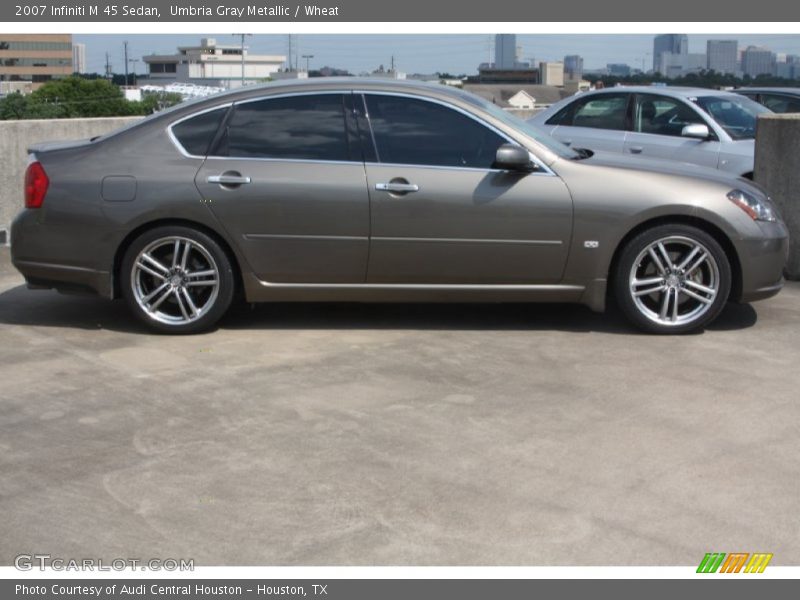 Umbria Gray Metallic / Wheat 2007 Infiniti M 45 Sedan