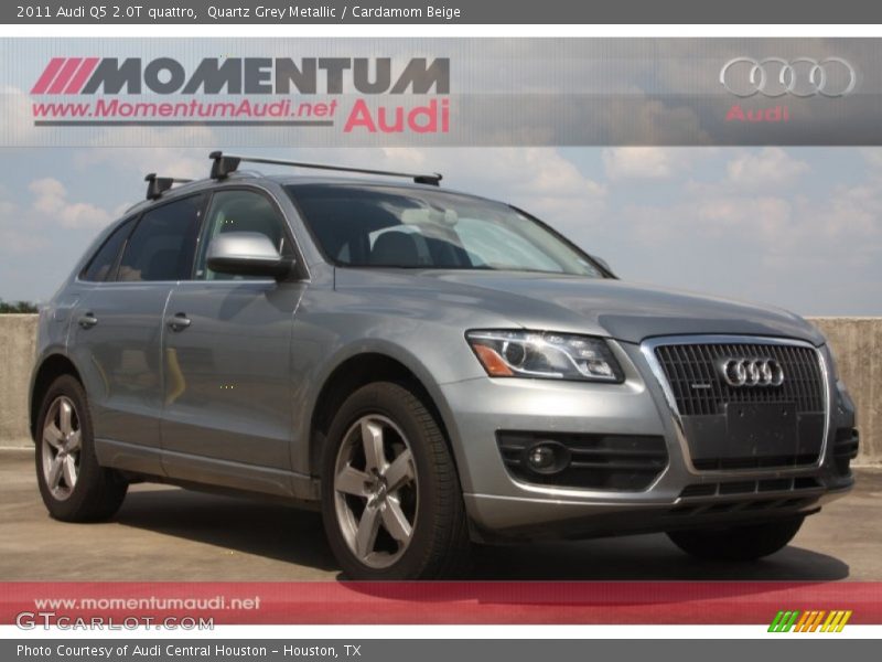 Quartz Grey Metallic / Cardamom Beige 2011 Audi Q5 2.0T quattro