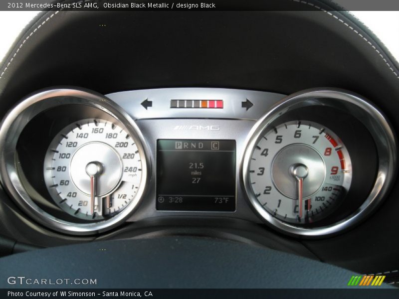  2012 SLS AMG AMG Gauges