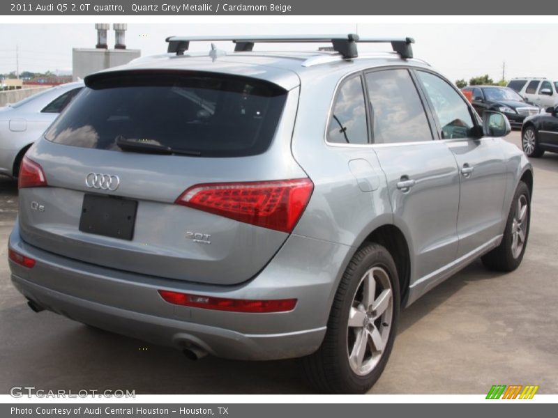 Quartz Grey Metallic / Cardamom Beige 2011 Audi Q5 2.0T quattro