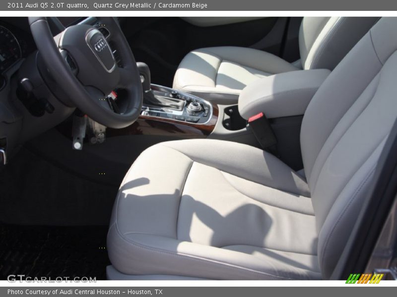 Quartz Grey Metallic / Cardamom Beige 2011 Audi Q5 2.0T quattro