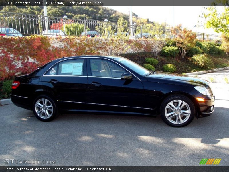 Black / Almond Beige 2010 Mercedes-Benz E 350 Sedan