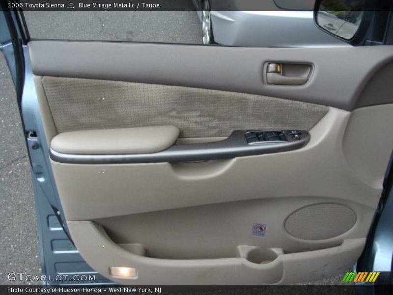 Blue Mirage Metallic / Taupe 2006 Toyota Sienna LE