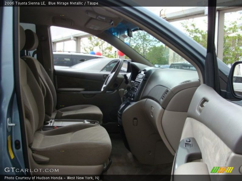Blue Mirage Metallic / Taupe 2006 Toyota Sienna LE