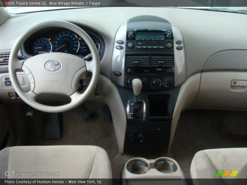 Blue Mirage Metallic / Taupe 2006 Toyota Sienna LE