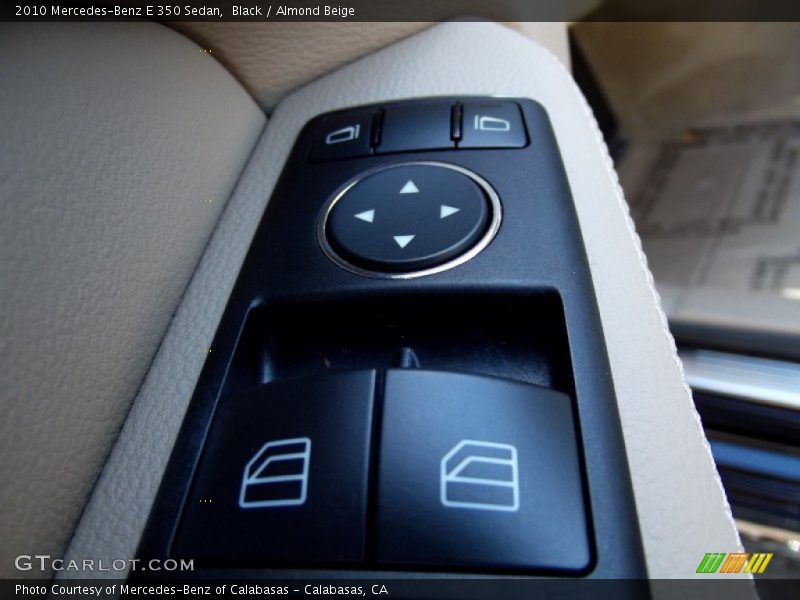 Black / Almond Beige 2010 Mercedes-Benz E 350 Sedan