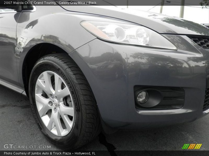 Galaxy Gray Mica / Black 2007 Mazda CX-7 Grand Touring