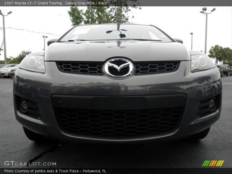 Galaxy Gray Mica / Black 2007 Mazda CX-7 Grand Touring