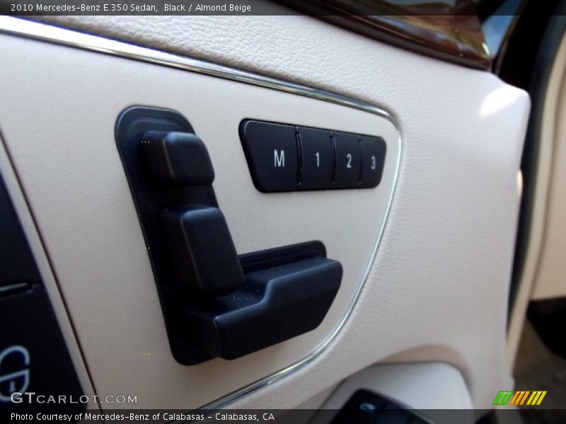 Black / Almond Beige 2010 Mercedes-Benz E 350 Sedan