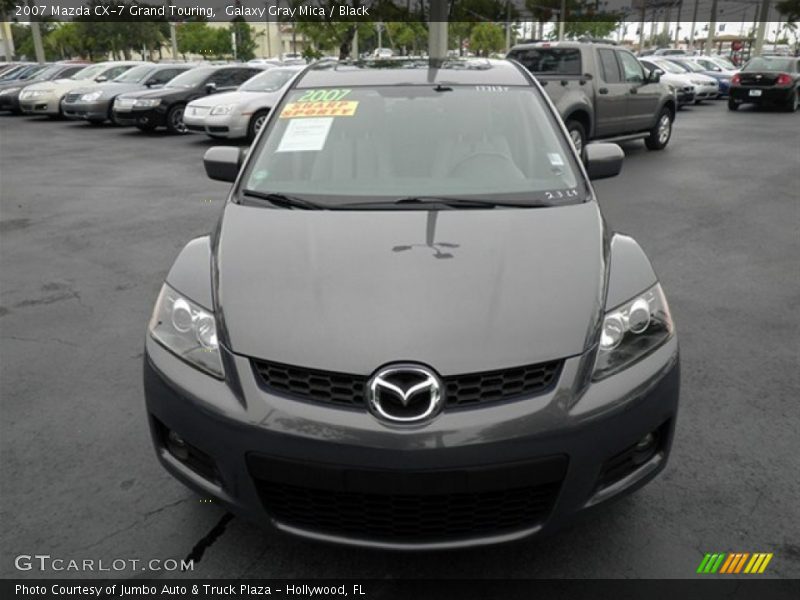 Galaxy Gray Mica / Black 2007 Mazda CX-7 Grand Touring