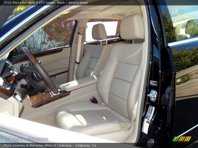 Black / Almond Beige 2010 Mercedes-Benz E 350 Sedan
