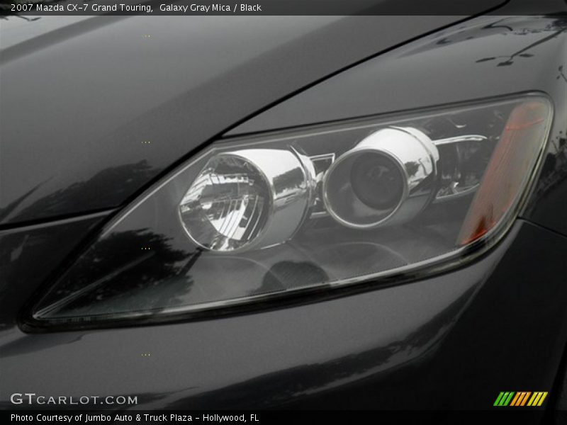 Galaxy Gray Mica / Black 2007 Mazda CX-7 Grand Touring