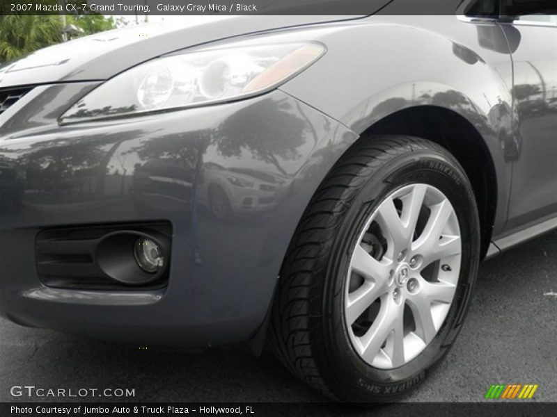 Galaxy Gray Mica / Black 2007 Mazda CX-7 Grand Touring