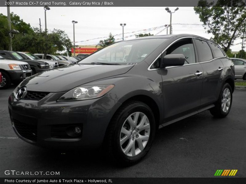 Galaxy Gray Mica / Black 2007 Mazda CX-7 Grand Touring