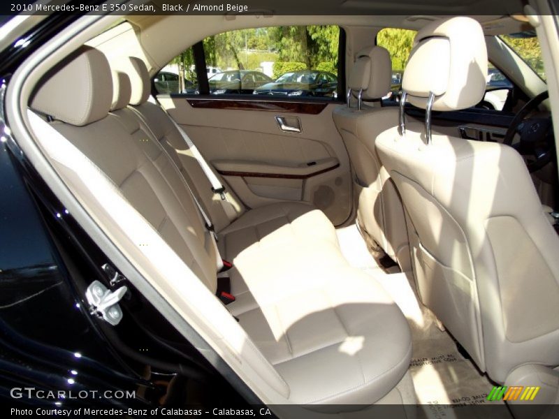 Black / Almond Beige 2010 Mercedes-Benz E 350 Sedan