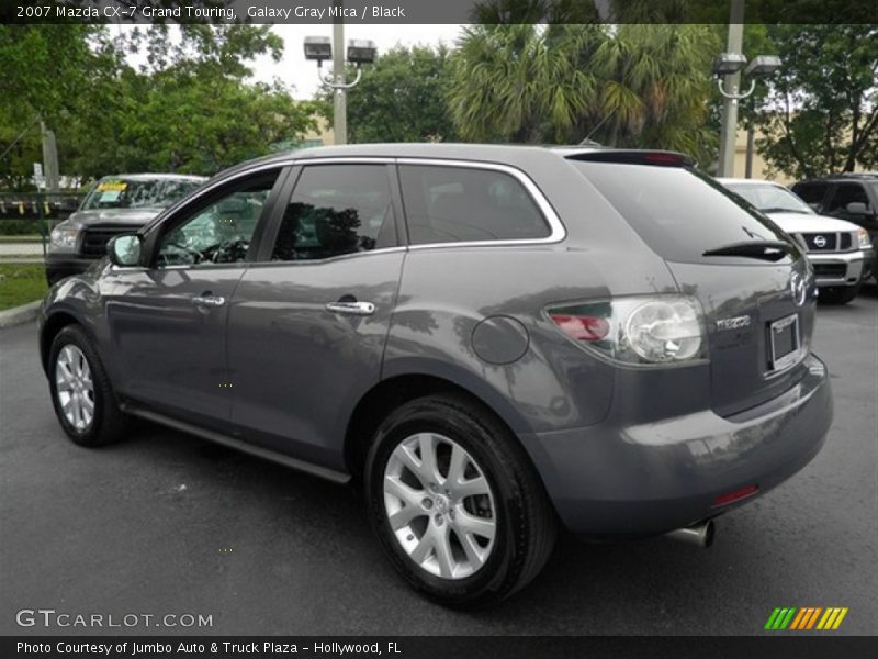 Galaxy Gray Mica / Black 2007 Mazda CX-7 Grand Touring