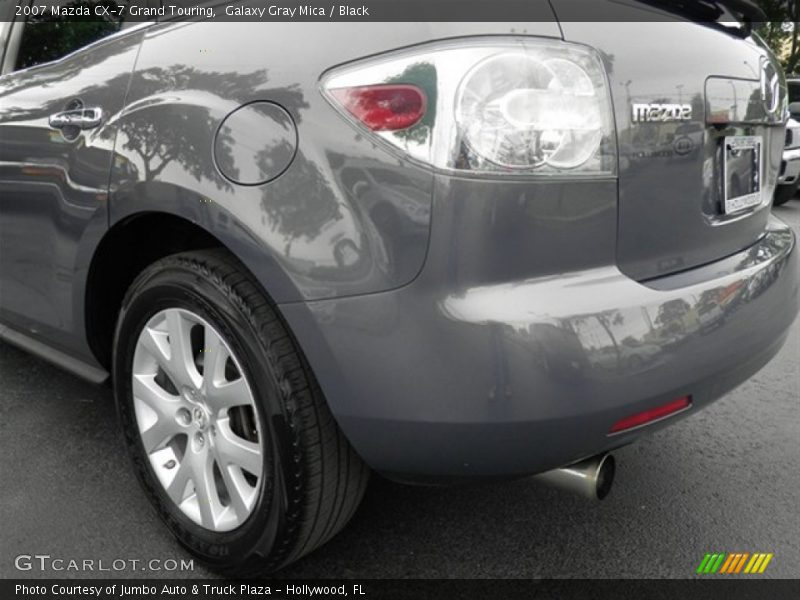 Galaxy Gray Mica / Black 2007 Mazda CX-7 Grand Touring