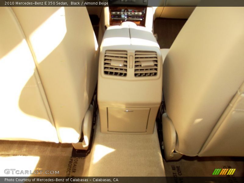 Black / Almond Beige 2010 Mercedes-Benz E 350 Sedan