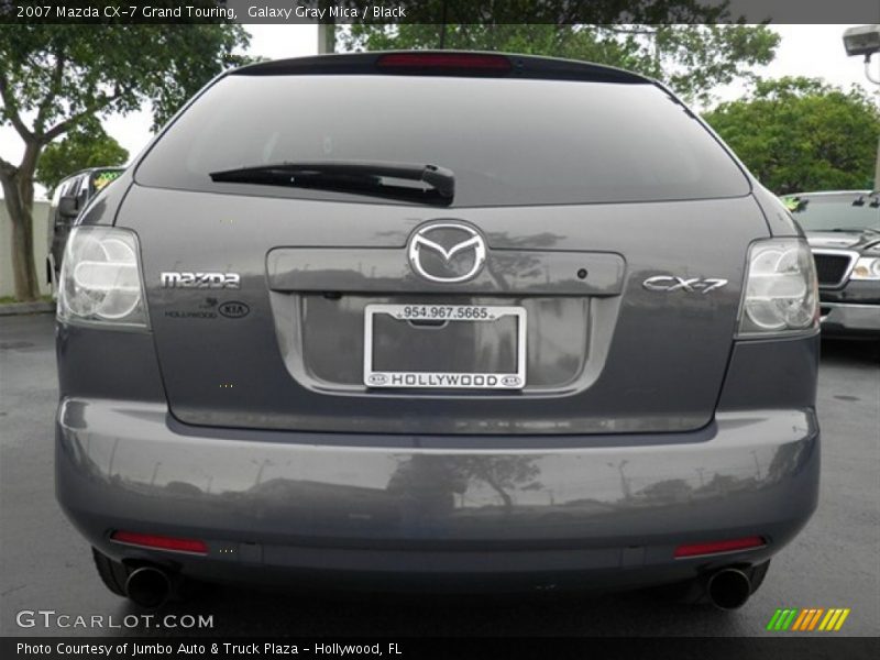 Galaxy Gray Mica / Black 2007 Mazda CX-7 Grand Touring